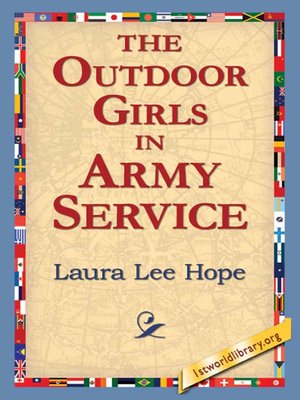 cover image of The Outdoor Girls in Army Service